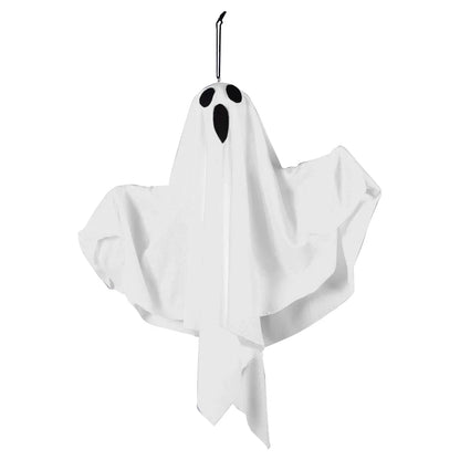 Halloween Glowing Ghost LED Hanging Ghosts Horror Props with Fairy Light Indoor Outdoor Haunted House Halloween Decoration