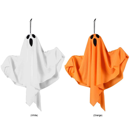 Halloween Glowing Ghost LED Hanging Ghosts Horror Props with Fairy Light Indoor Outdoor Haunted House Halloween Decoration